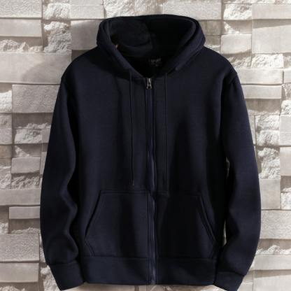 Sudadera deportiva con cremallera para hombre