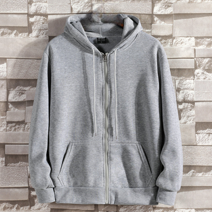 Sudadera deportiva con cremallera para hombre