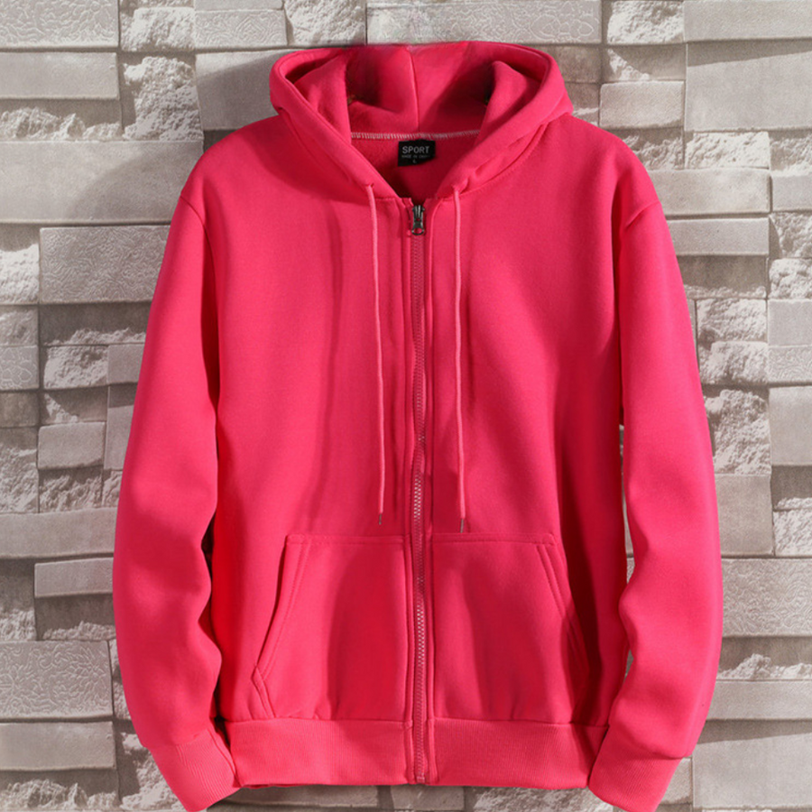 Sudadera deportiva con cremallera para hombre