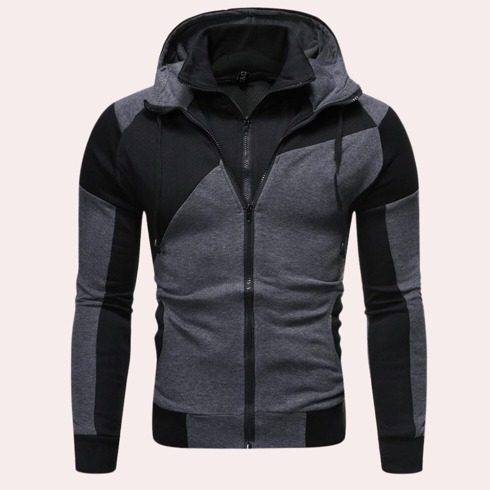 Chaquetón Hombre Con Capucha y Cremallera - Vestiria