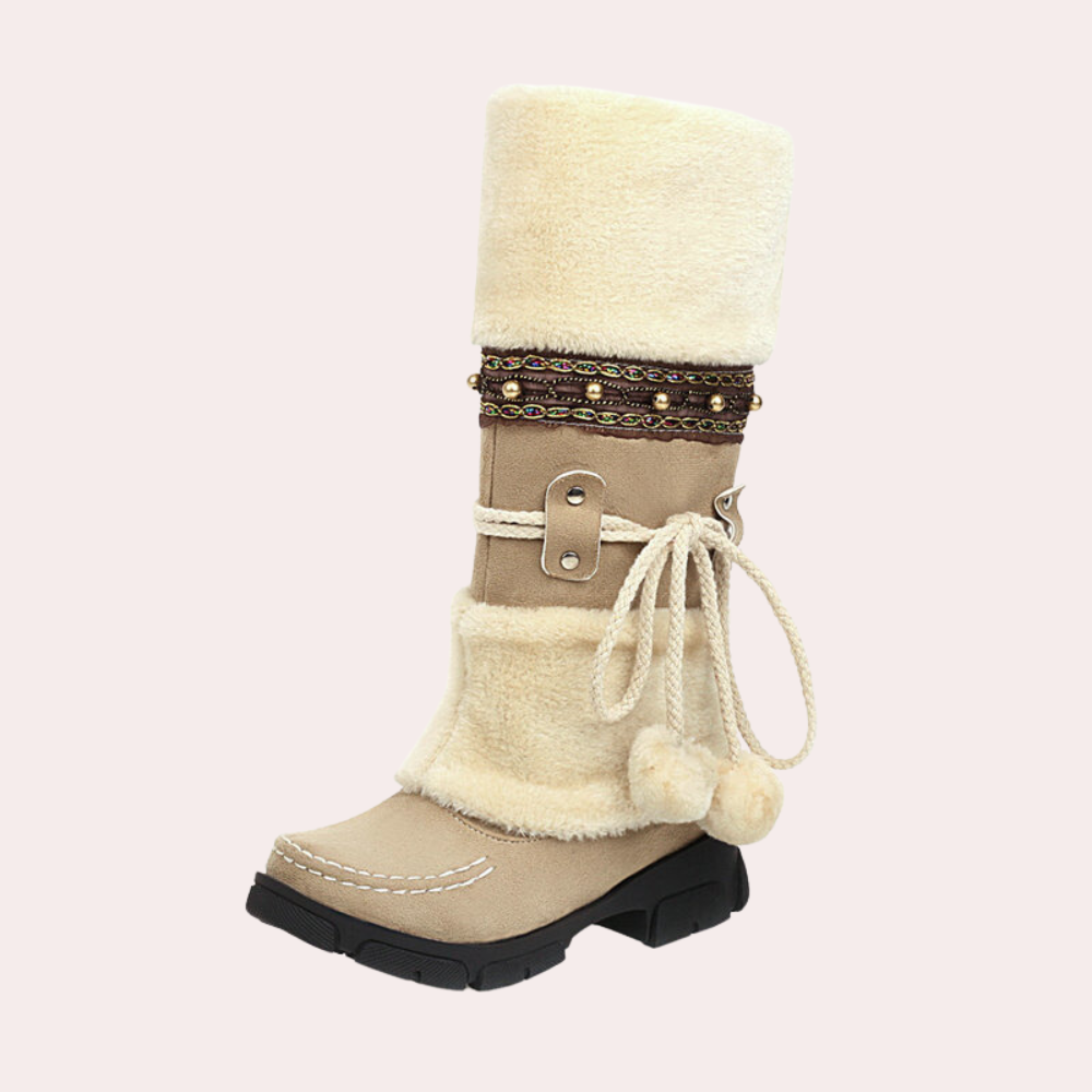 Botas Nieve Mujer Cálidas y Elegantes
