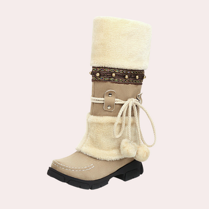 Botas Nieve Mujer Cálidas y Elegantes