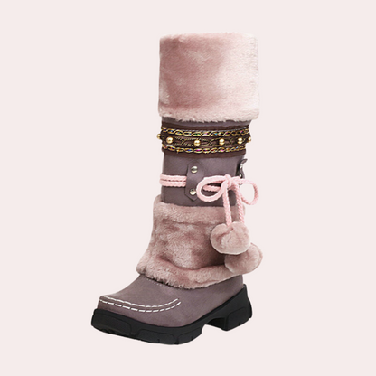 Botas Nieve Mujer Cálidas y Elegantes
