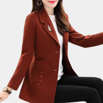 Chaquetón Mujer Ajustado Elegante - Vestiria