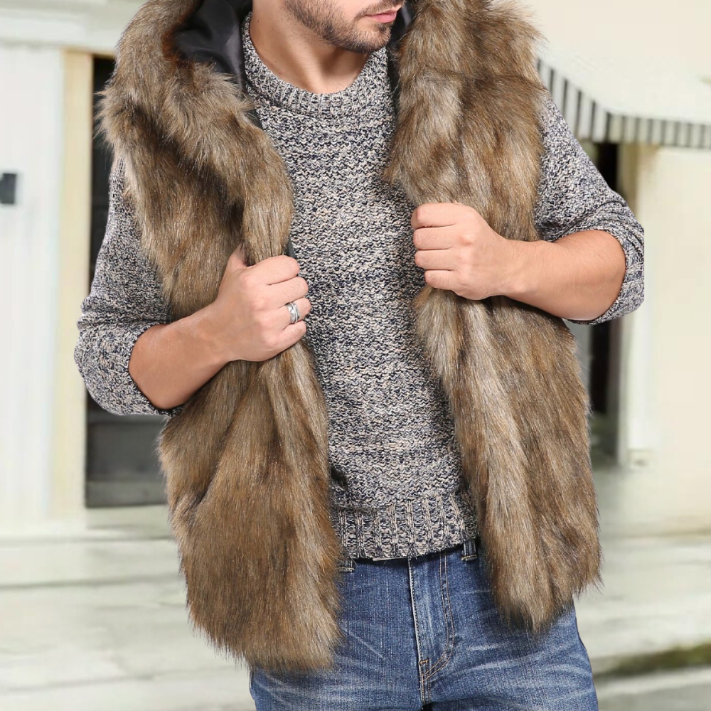 Sudadera con capucha para hombre moderno - Vestiria