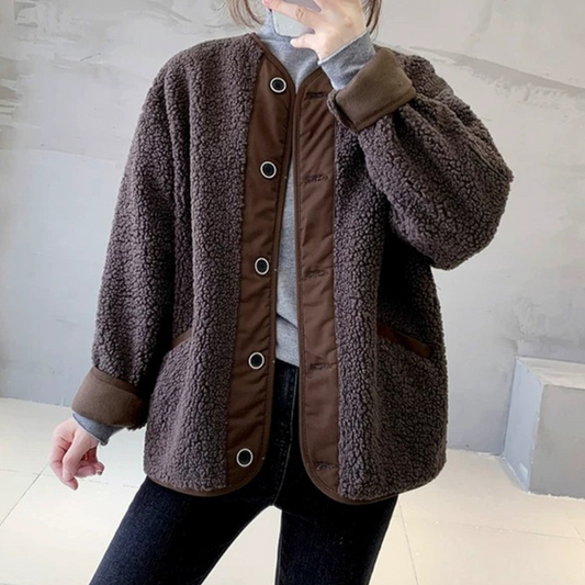 Abrigo Mujer Abierto Cálido Invierno - Vestiria