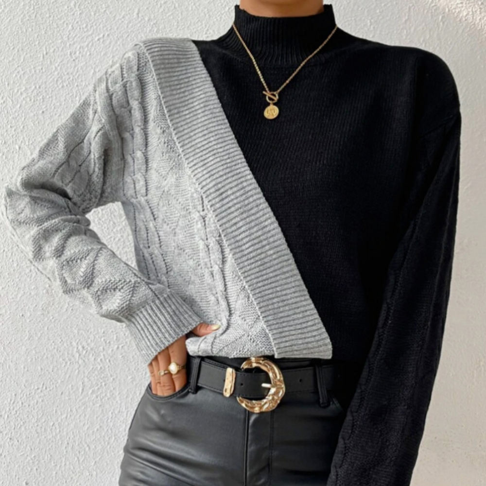 Jerséis Mujer Asimétrico Elegante
