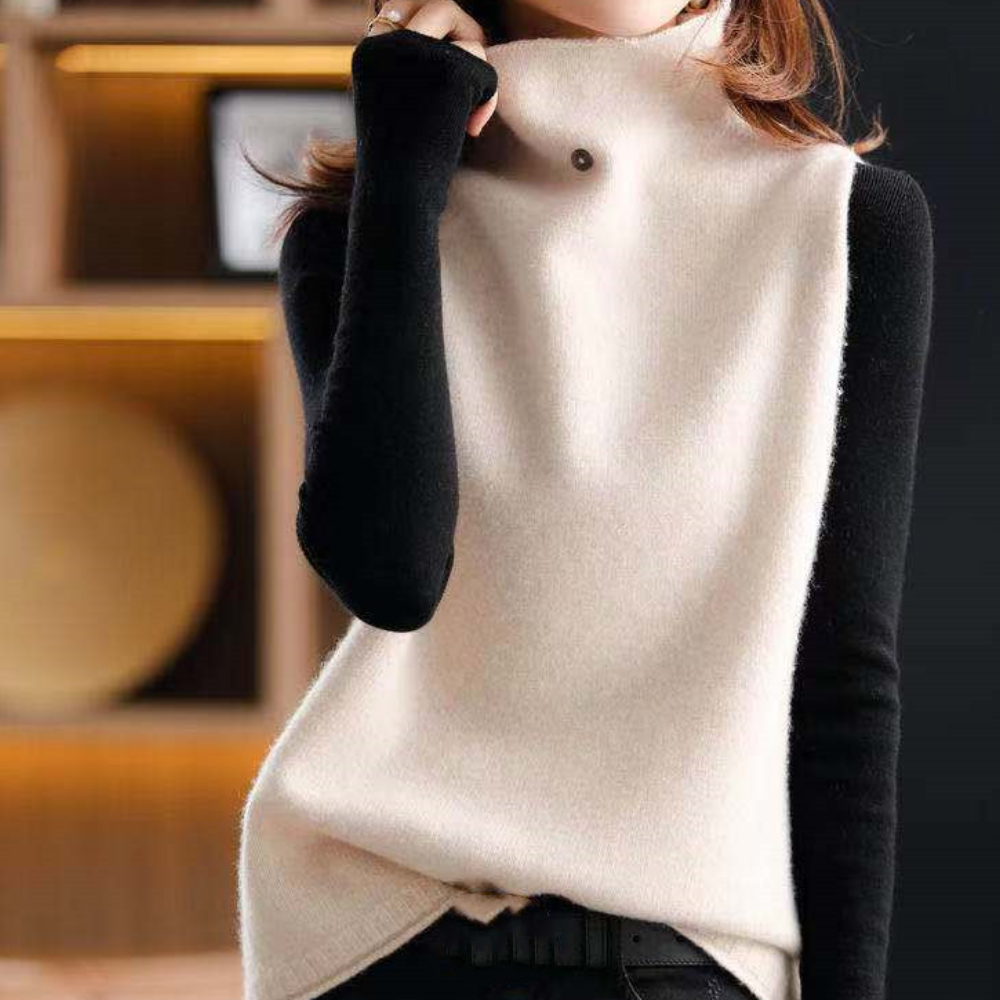 Jerséi Mujer Cuello Alto Elegante - Vestiria