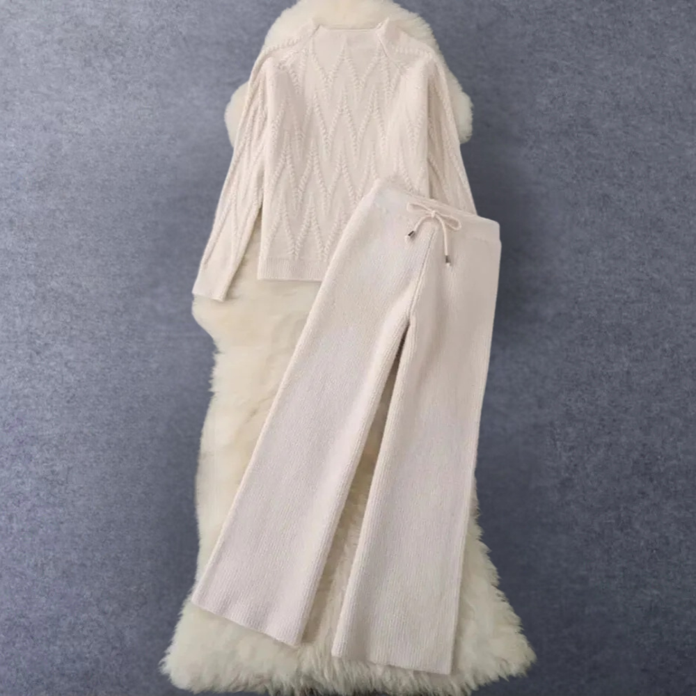 Conjunto Mujer Elegante de Dos Piezas