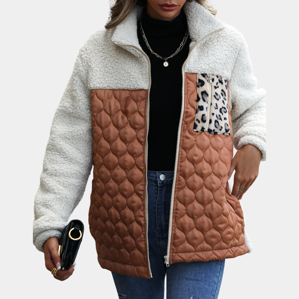Chaquetón Felpa Mujer Cálido y Estiloso
