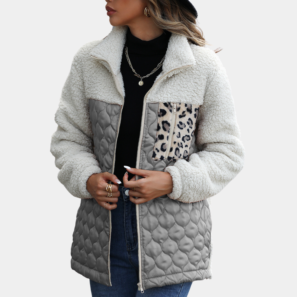 Chaquetón Felpa Mujer Cálido y Estiloso