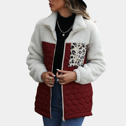 Chaquetón Felpa Mujer Cálido y Estiloso