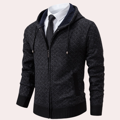 Sudadera Hombre Punto Capucha Cálida