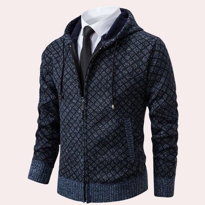 Sudadera Hombre Punto Capucha Cálida