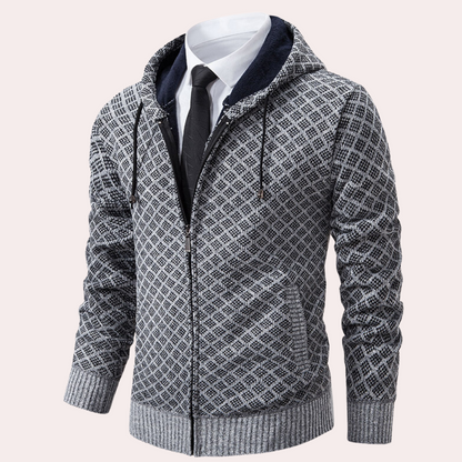 Sudadera Hombre Punto Capucha Cálida
