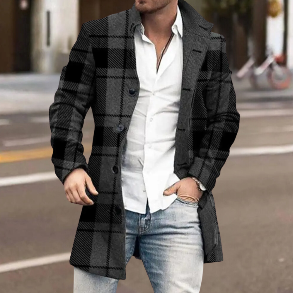 Abrigo Invierno Hombre Piel Aislante