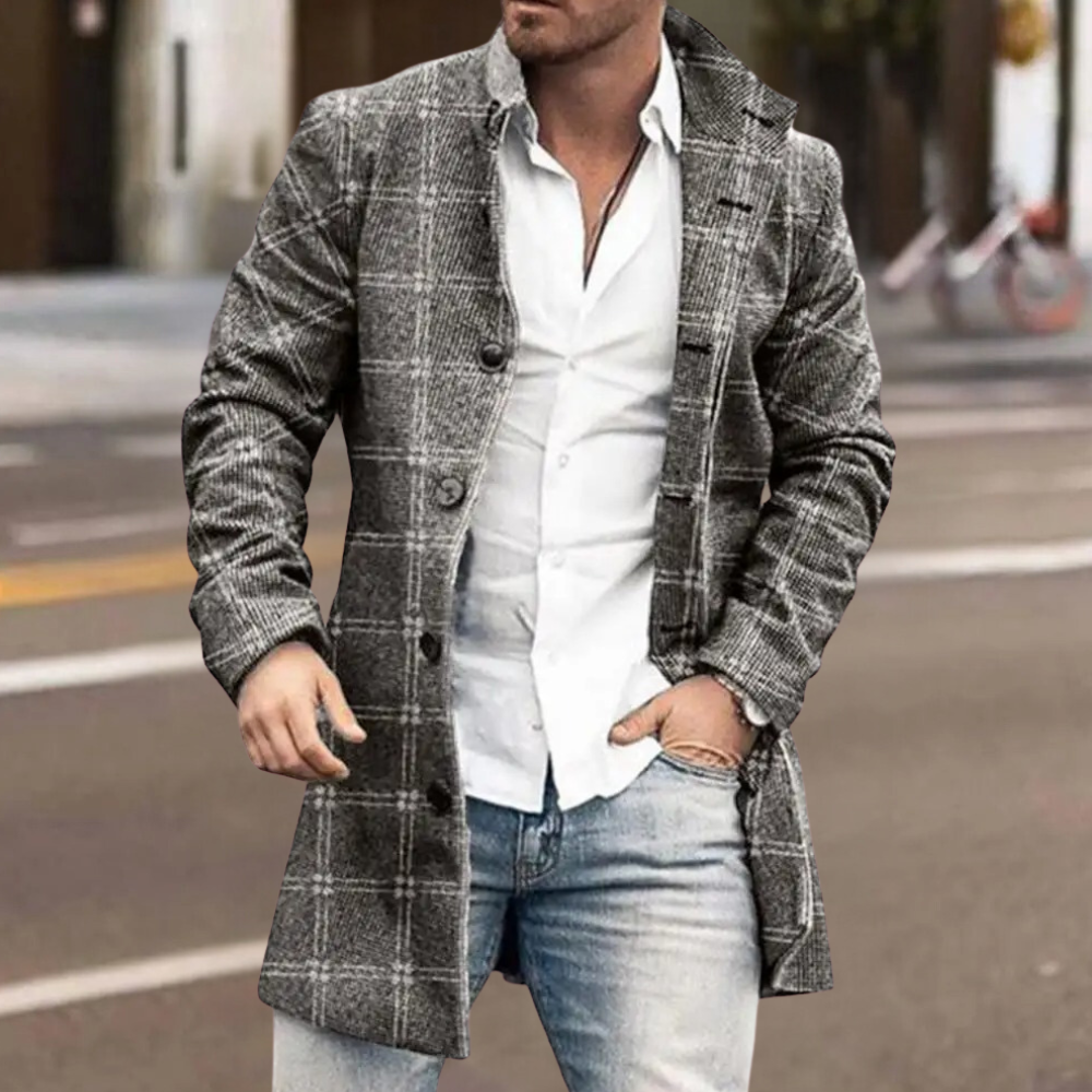 Abrigo Invierno Hombre Piel Aislante
