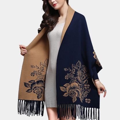 Jersey Largo Mujer con Flecos Elegantes