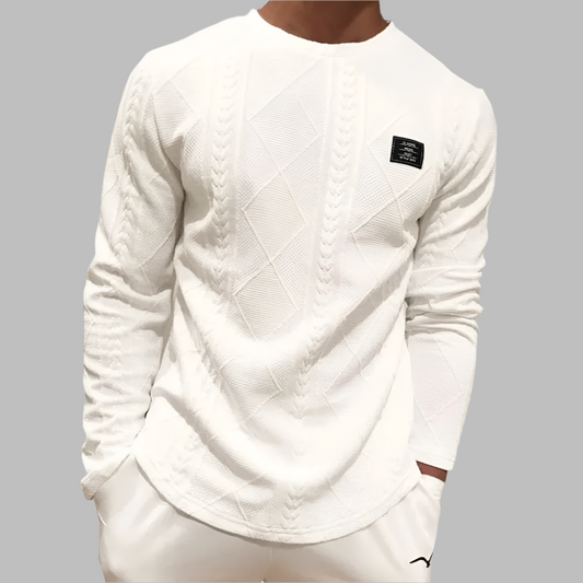 Camisa de punto cálida para hombre invernal - Vestiria