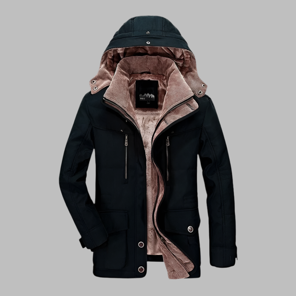 Chaquetón Hombre Invierno Forro Polar Abribujas