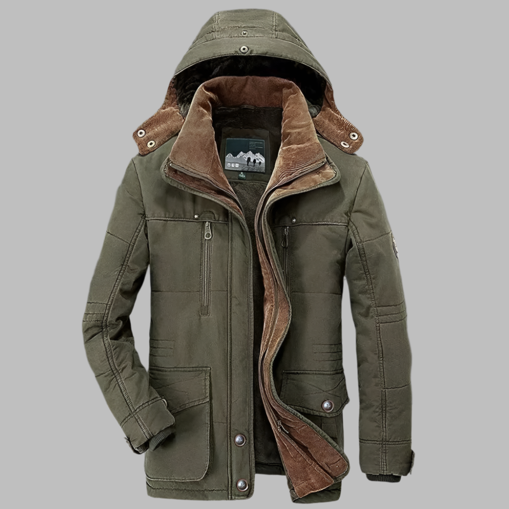 Chaquetón Hombre Invierno Forro Polar Abribujas