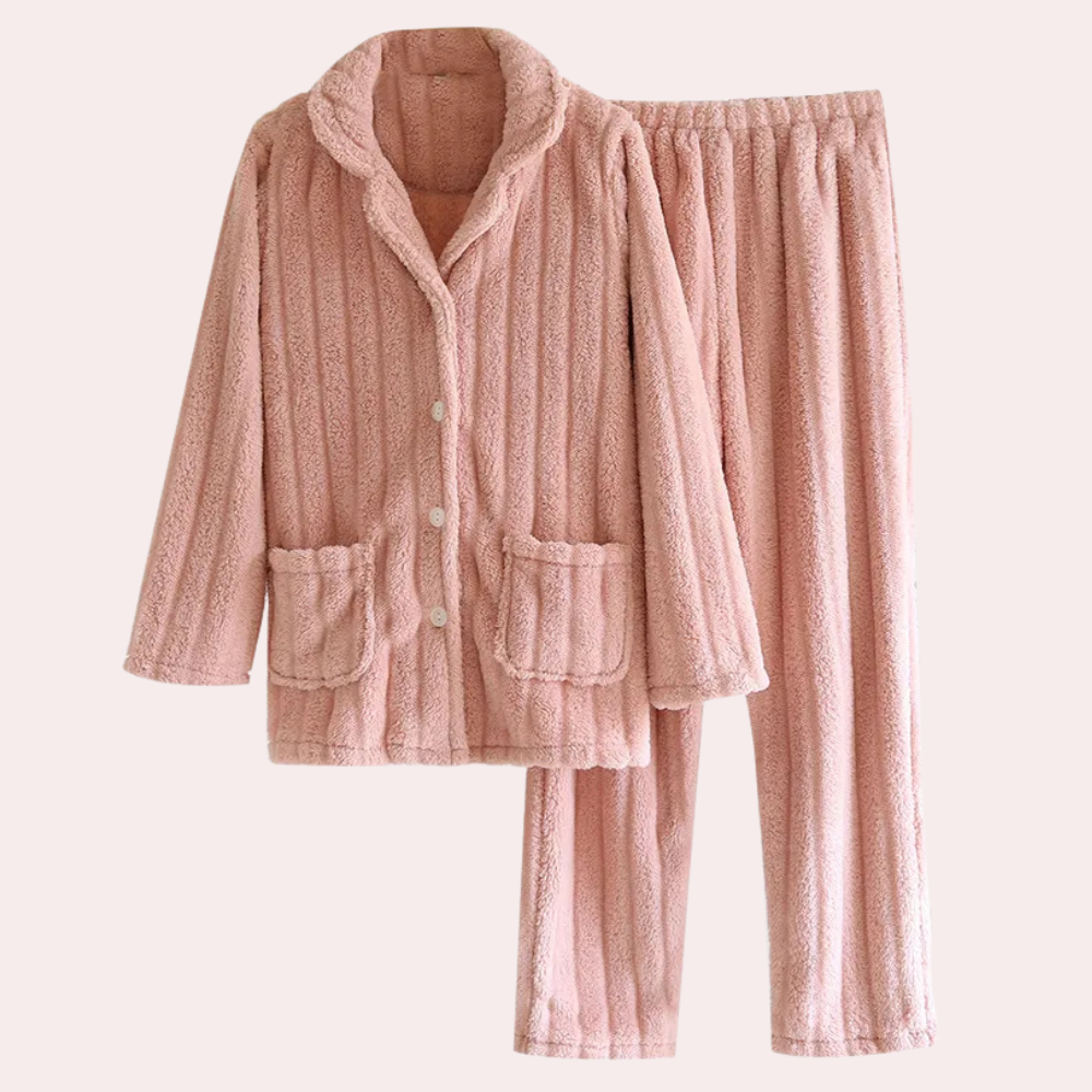 Pijama Felpa Mujer Suave Cálido