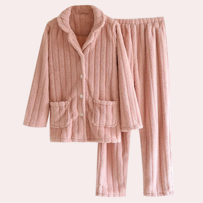 Pijama Felpa Mujer Suave Cálido