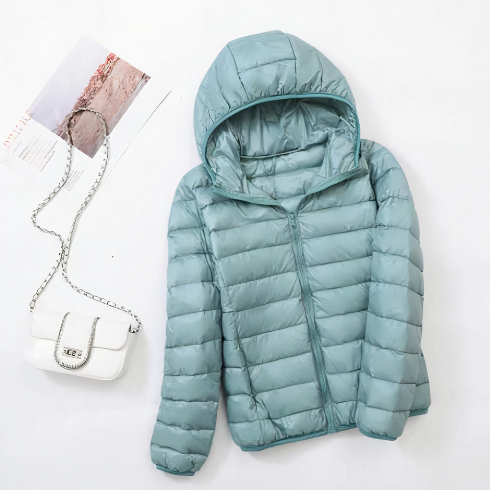 Chaquetón Invierno Mujer Acolchado Con Capucha - Vestiria
