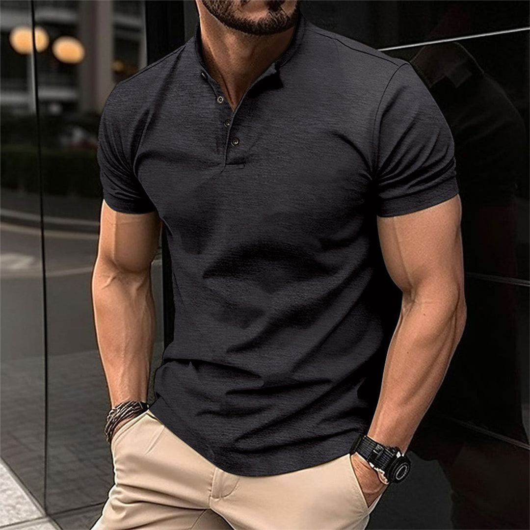 Camisa Hombre Corte Amplio Con Botones - Vestiria