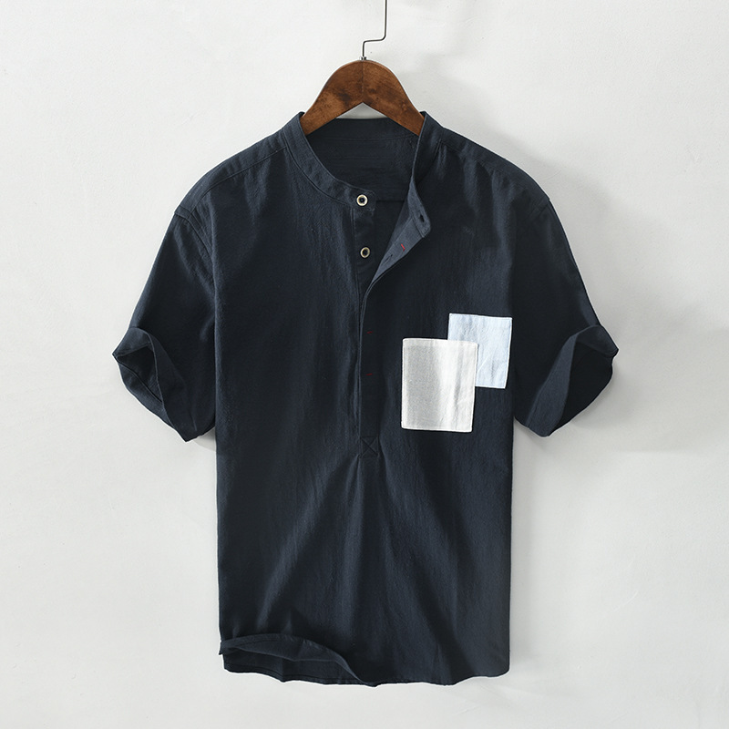 Camisa Lino Fresca Estilo Clásico