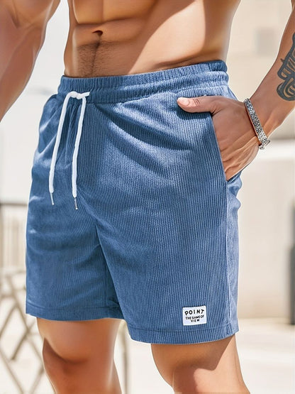 Pantalones Cortos Hombre Pana Cómodos
