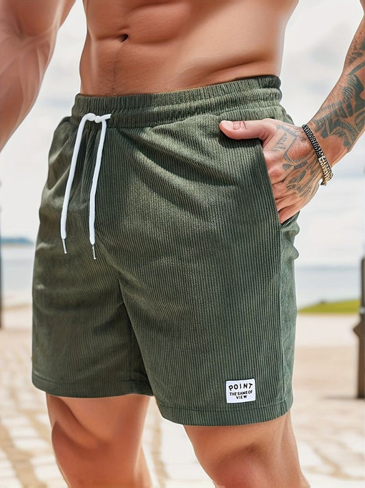 Pantalones Cortos Hombre Pana Cómodos - Vestiria