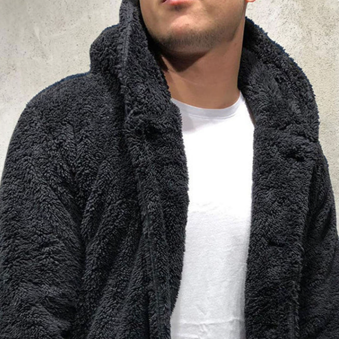 Sudadera Hombre Polar Acogedora con Capucha - Vestiria