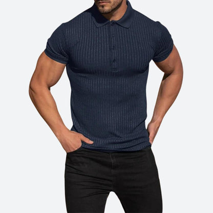 Polo ajustado hombre elegante Varelio
