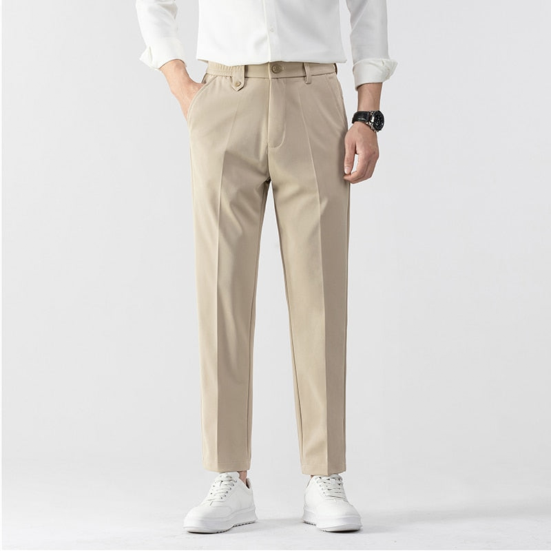 Pantalones Elásticos Ajustados - Vestiria