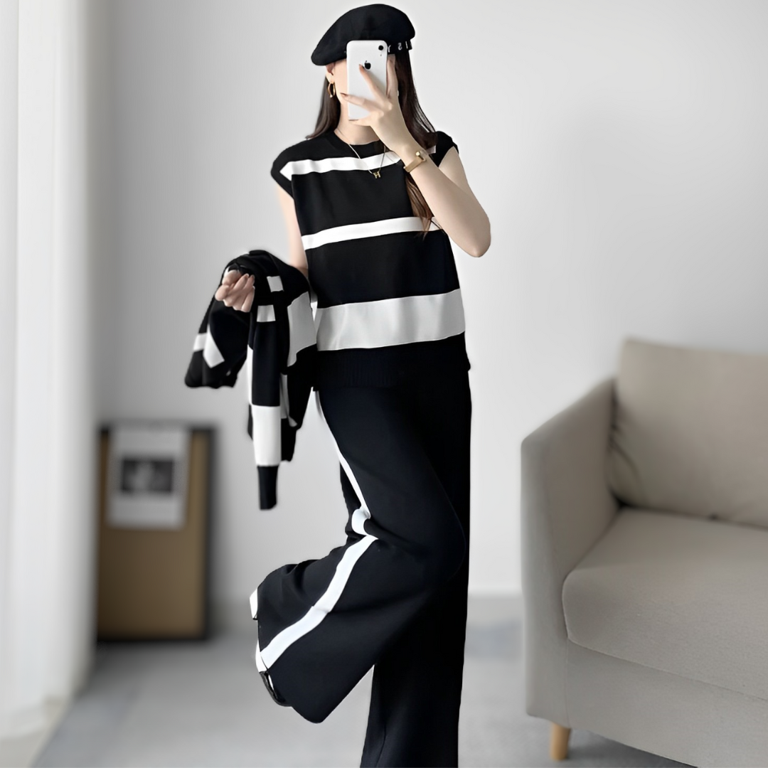 Conjunto Mujer Pantalón y Jersey Cálido