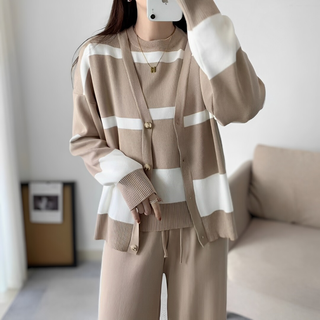 Conjunto Mujer Pantalón y Jersey Cálido - Vestiria
