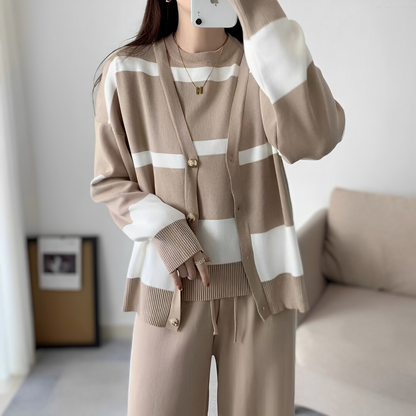 Conjunto Mujer Pantalón y Jersey Cálido - Vestiria