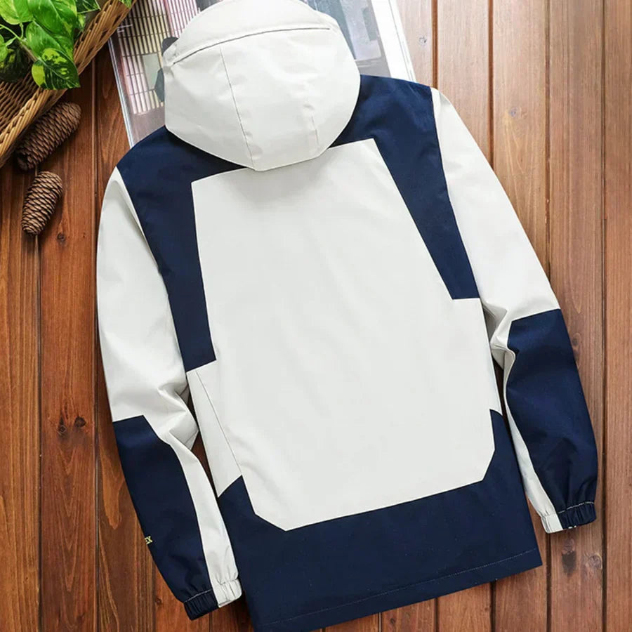 Chaquetón Impermeable con Capucha Hombre - Vestiria