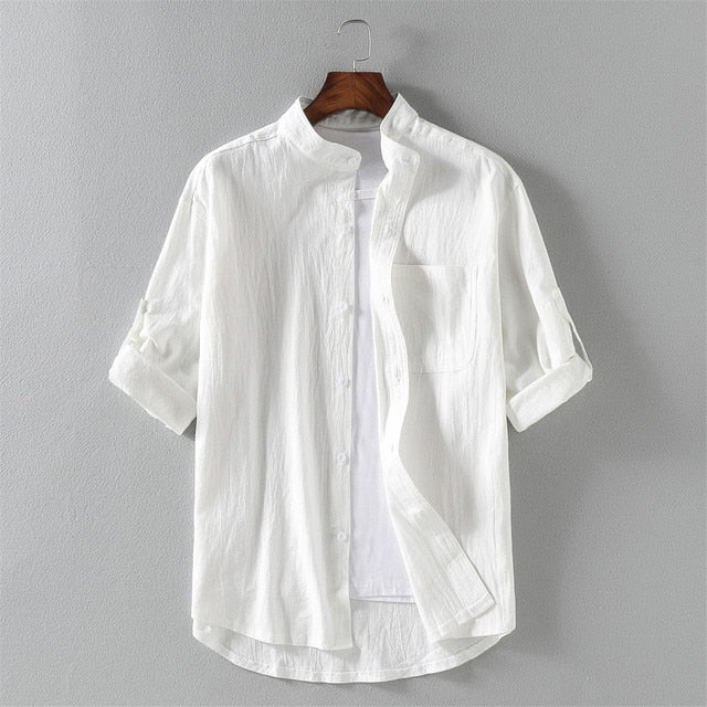 Camisa Elegante Hombre Clásico