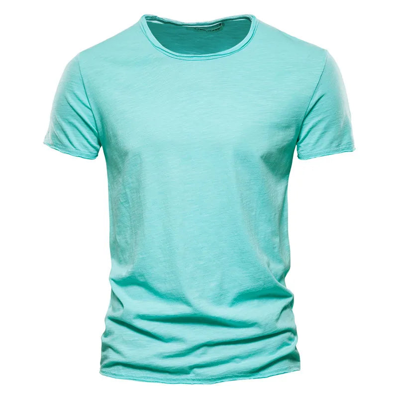 Camiseta Hombre Algodón Clásica