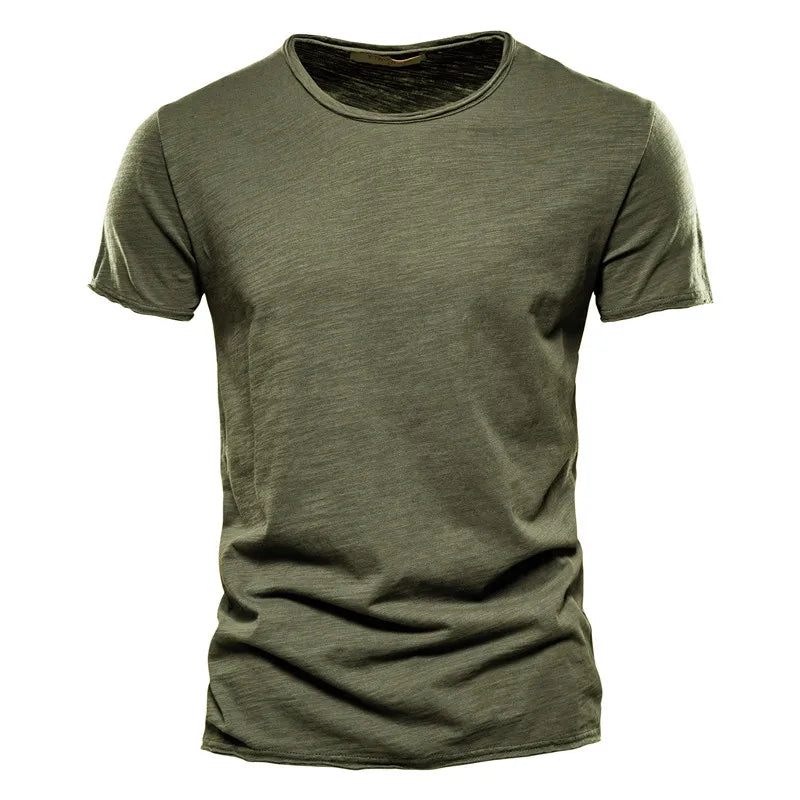Camiseta Hombre Algodón Clásica
