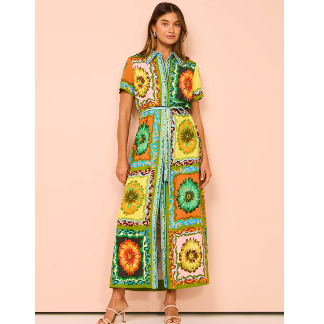 Vestido Mujer Elegante Floral