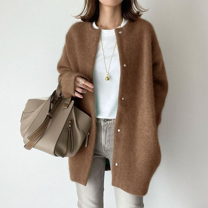 Cárdigan Mujer Abultado Invierno Suave