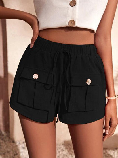 Pantalón Corto Deportivo con Cintura Elástica