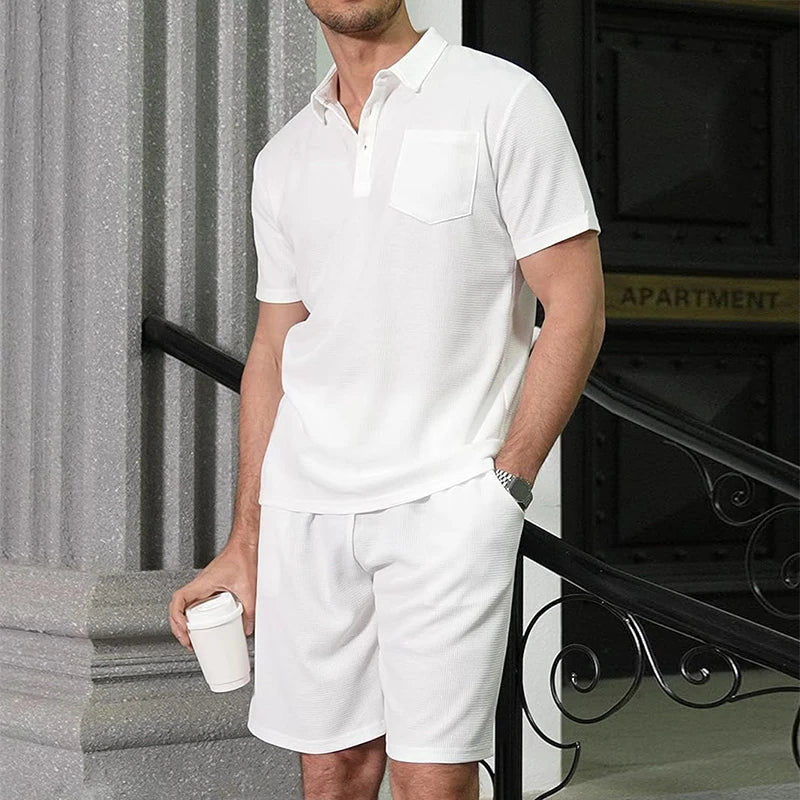 Traje Clásico Hombre Blanco Elegante