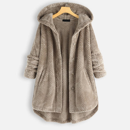 Chaqueta Mujer Grande con Capucha Deportiva - Vestiria