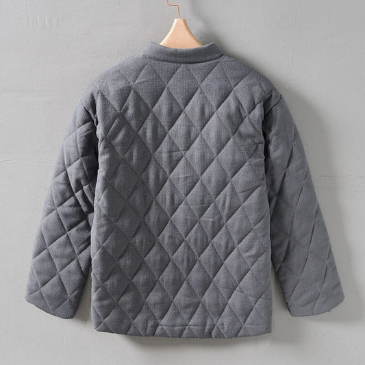 Chaqueta Acolchada Cuello Alto Abultada Hombre - Vestiria