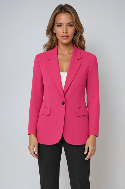 Chaquetilla Mujer Clásica con Bolsillos - Vestiria