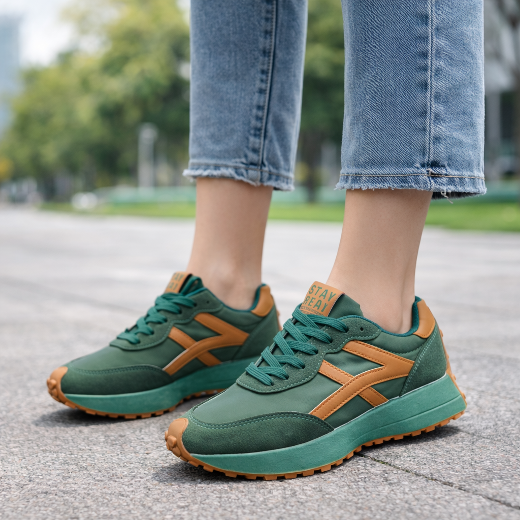 Zapatillas deportivas mujer plataforma cómodas - Vestiria